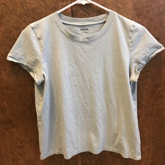 Madewell Tops - Light blue Madewell Tee